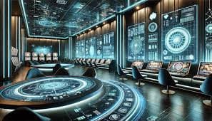 Dealer live casino melayani pemain dengan perangkat mobile